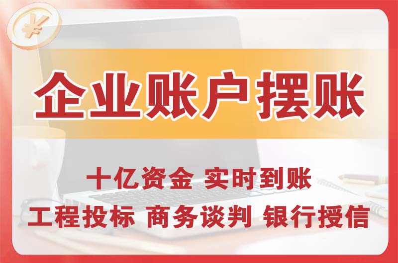 肇庆企业账户摆账